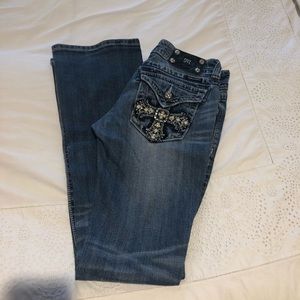 Miss Me distressed bootcut jeans